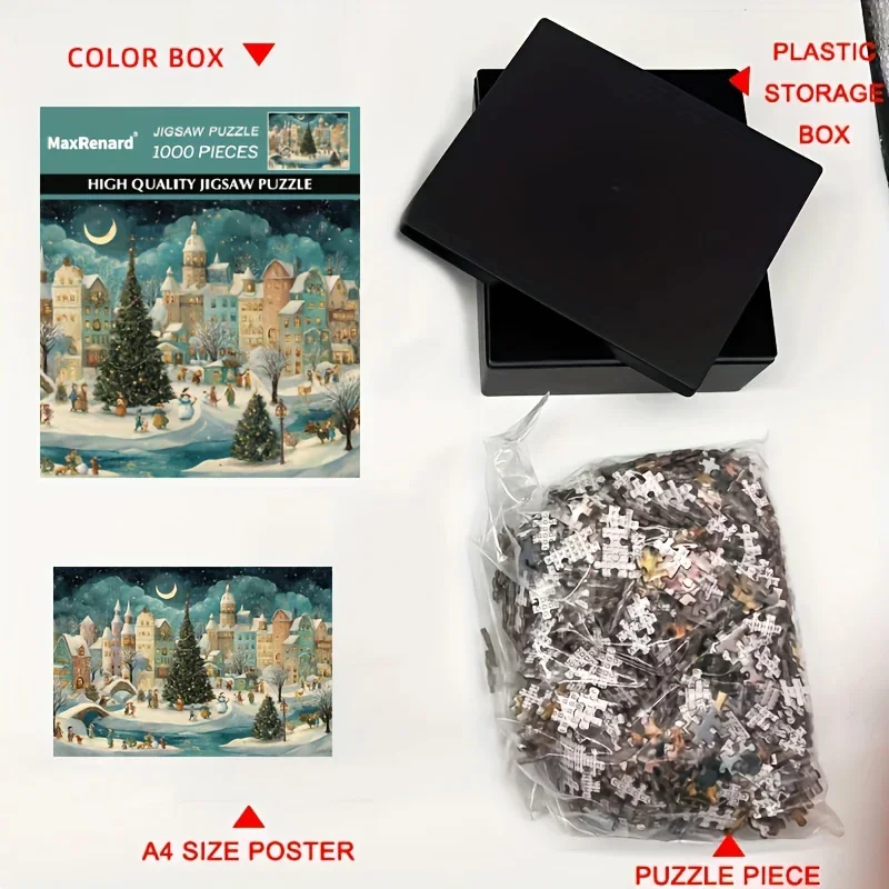 Christmas Jigsaw Puzzles for A - Jigsaw Puzzle Adult 评论和价格