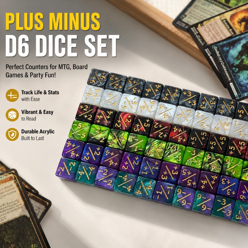 16mm Plus Minus Dice Number 16 - Game Token Counter 评论和价格