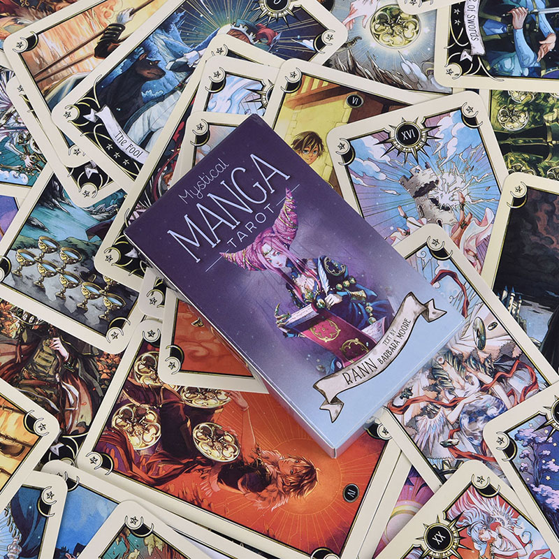Mystical Manga Tarot Cards Fam - Board Game English For Kids 评论和价格