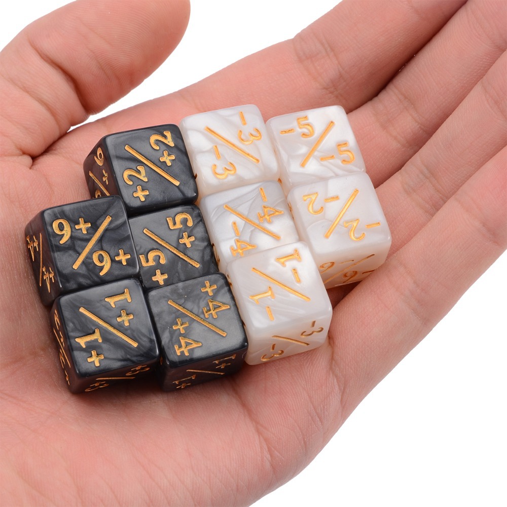 10 Pieces Dice Counters Token  - Game Token Counter 评论和价格