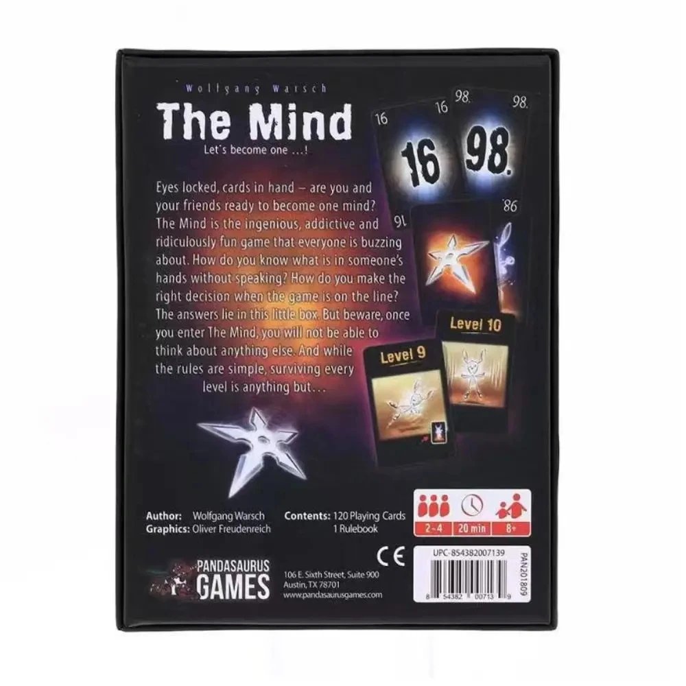 NEW The Mind Card Game Party P - Board Games 评论和价格