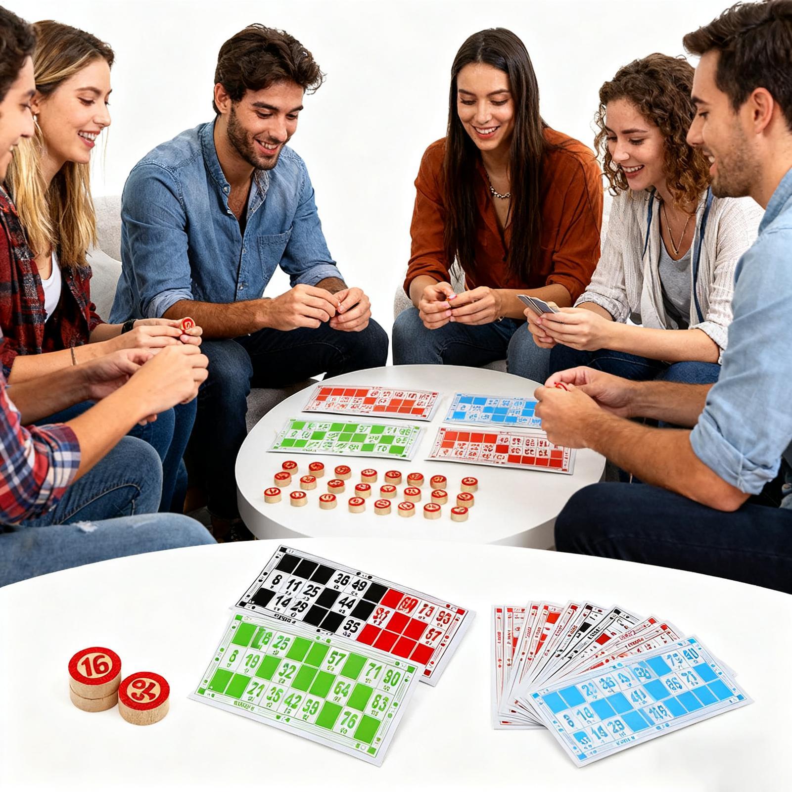 Vintage Wooden Bingo Game Set  - Board Game Vintage 评论和价格