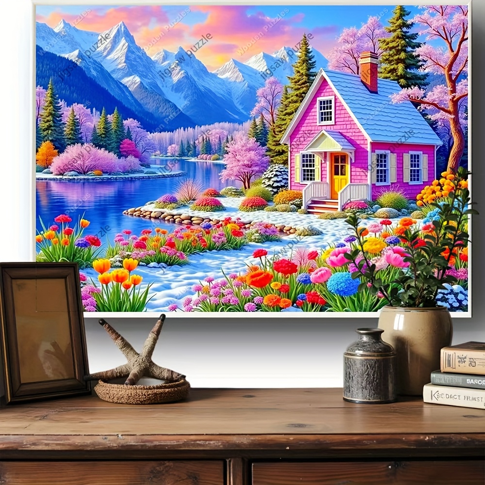 2000/1500/1000/500pcs Wooden J - Jigsaw Puzzle Adult 评论和价格
