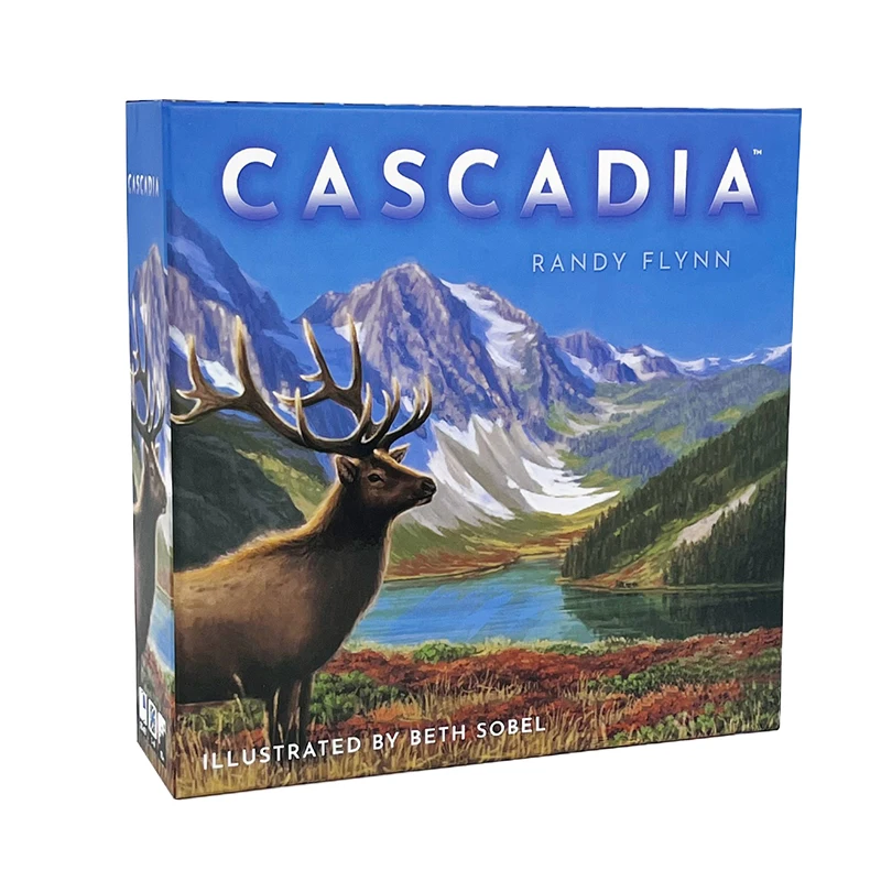 Cascadia Board Game LANDMARKS  - Board Game English For Kids 评论和价格