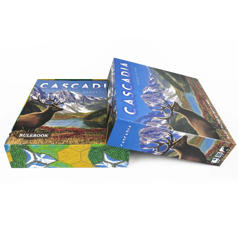 Cascadia Board Game LANDMARKS  - Board Game English For Kids 评论和价格
