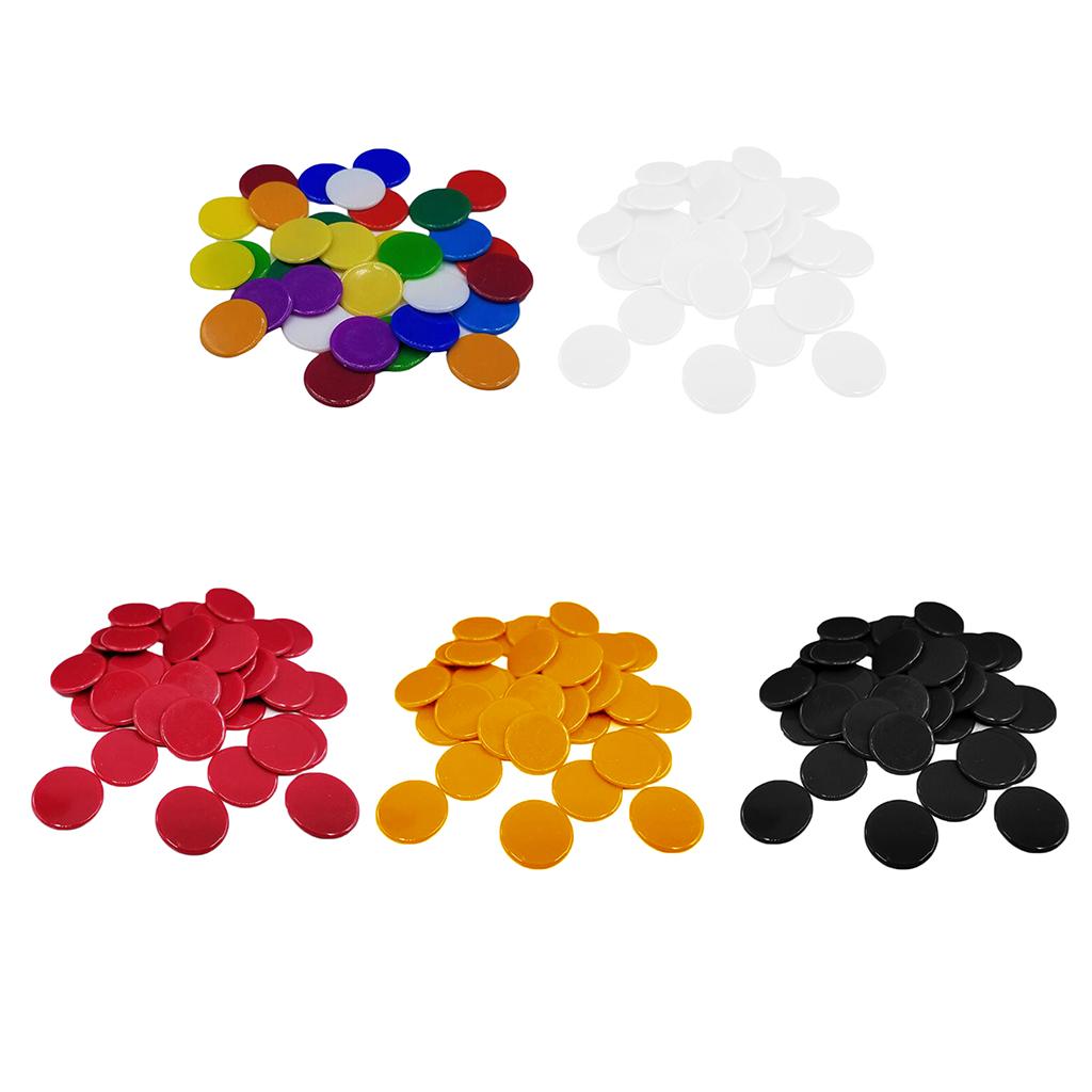 100Pcs Bingo Chips Small Count - Game Token Counter 评论和价格