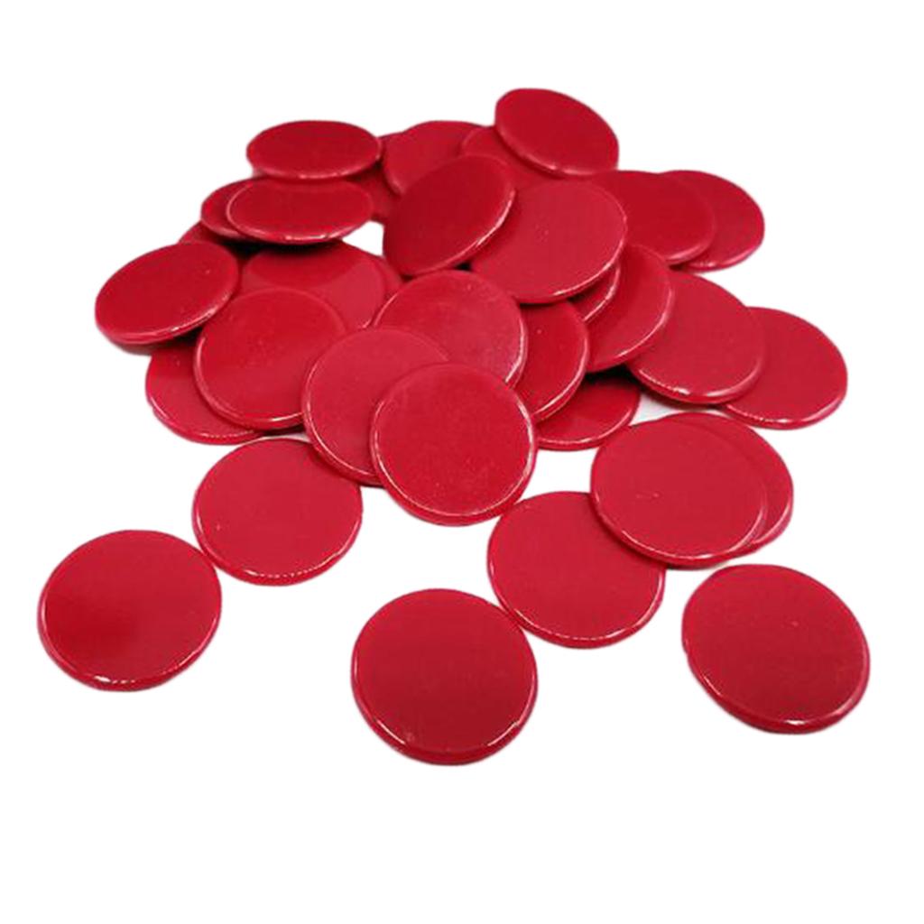 100Pcs Bingo Chips Small Count - Game Token Counter 评论和价格