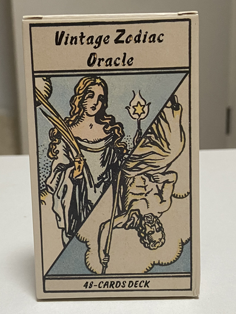 vintage zodiac oracle cards 48 - Board Game Vintage 评论和价格