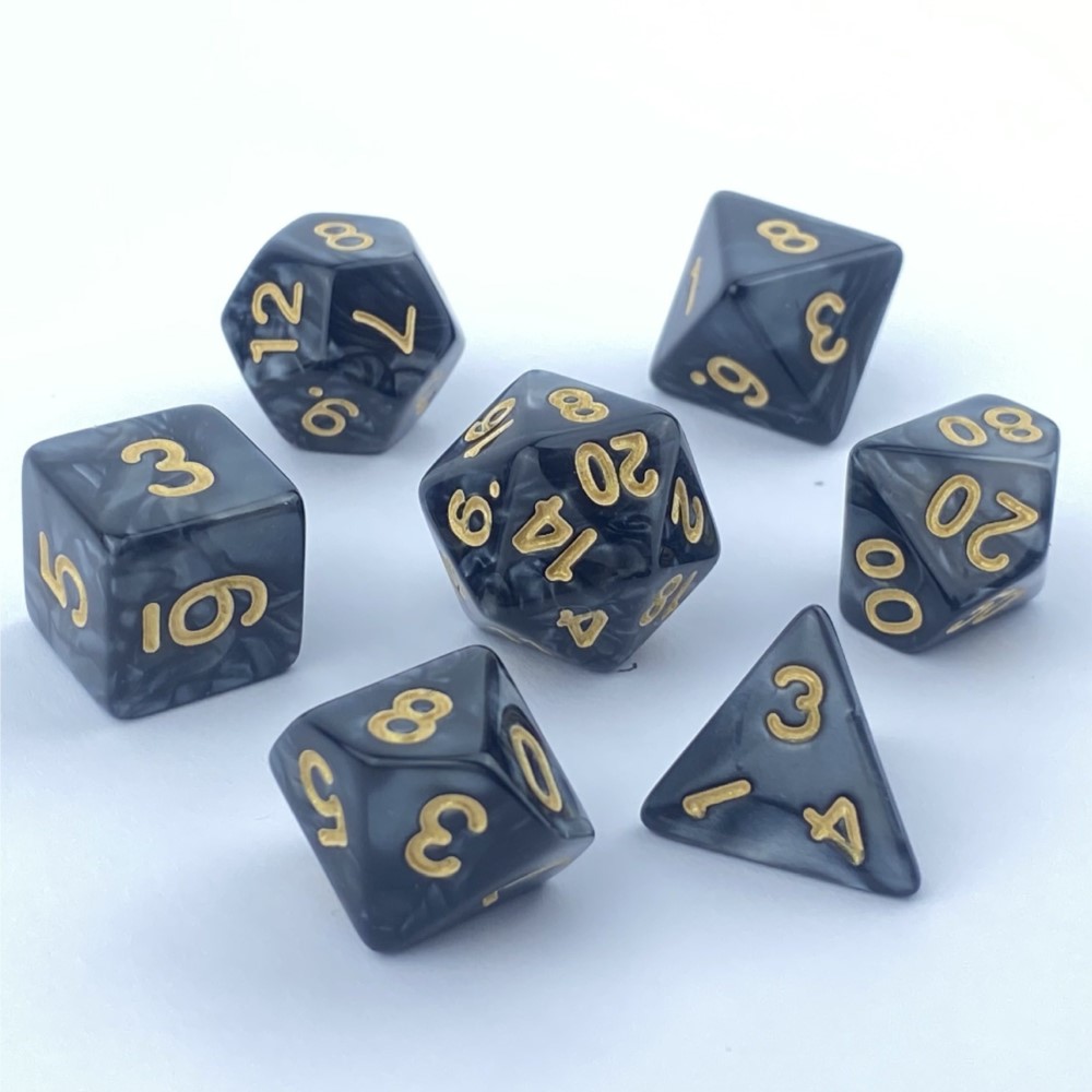 7pcs Dice Set Board Games Roll - Game Token Counter 评论和价格