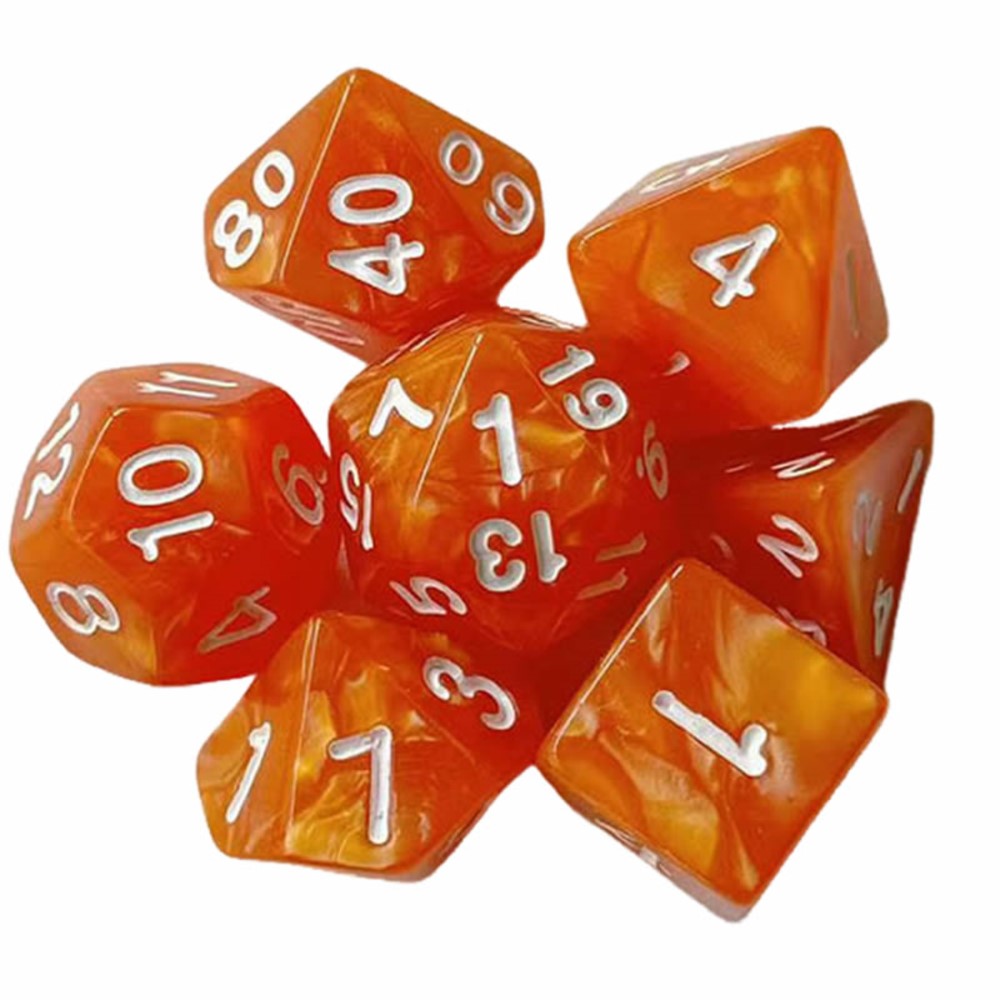 7pcs Dice Set Board Games Roll - Game Token Counter 评论和价格