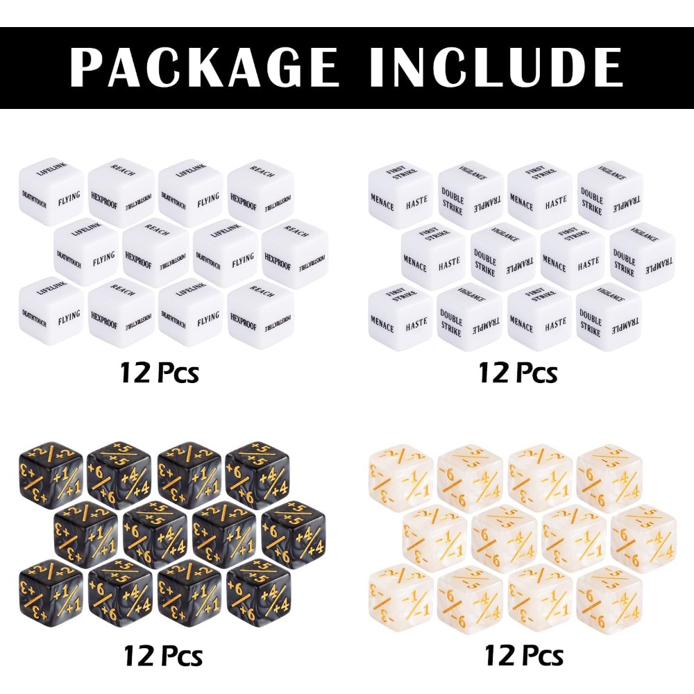 48 Pieces Counter Dice Plus On - Game Token Counter 评论和价格