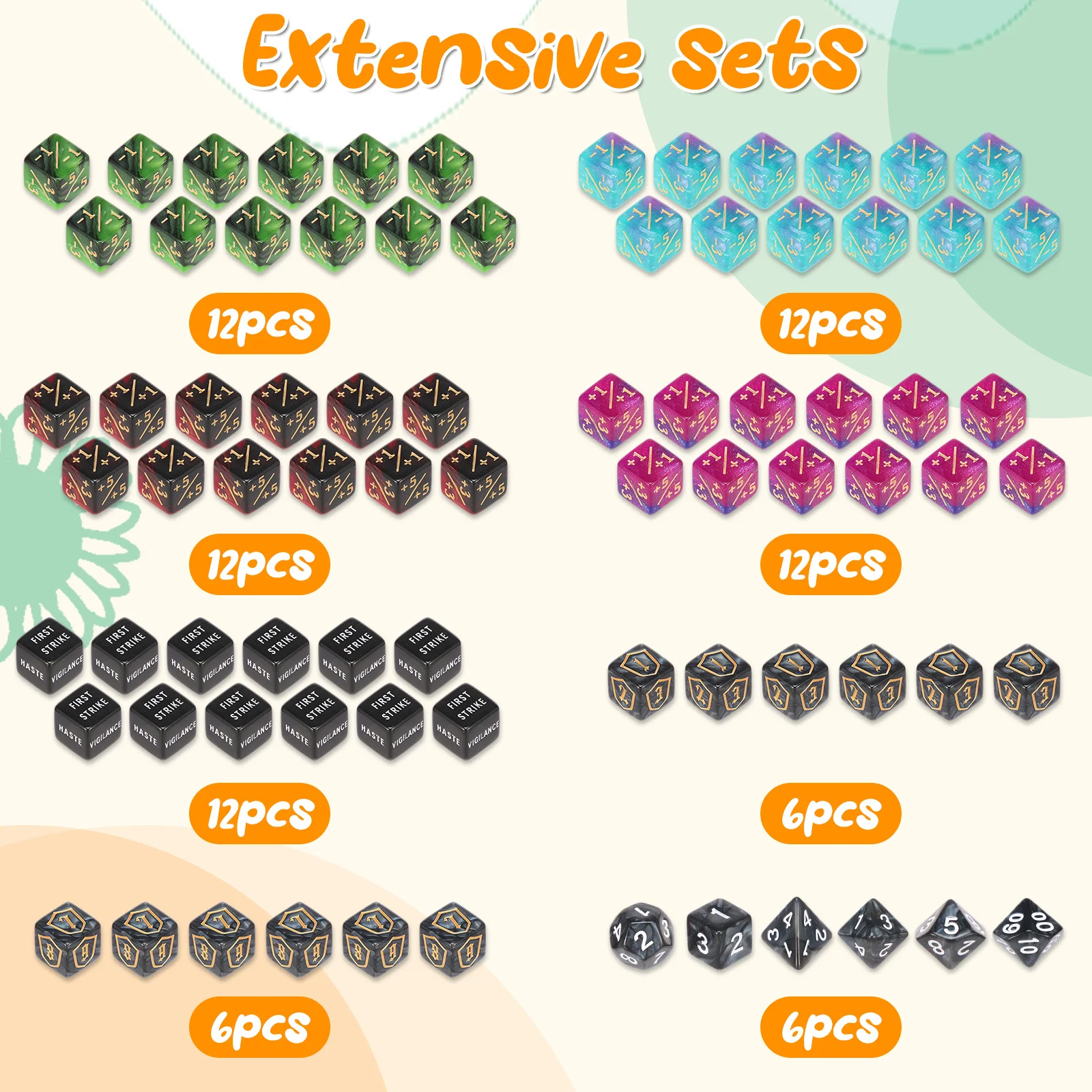 78Pcs MTG Counter Dice Set wit - Game Token Counter 评论和价格