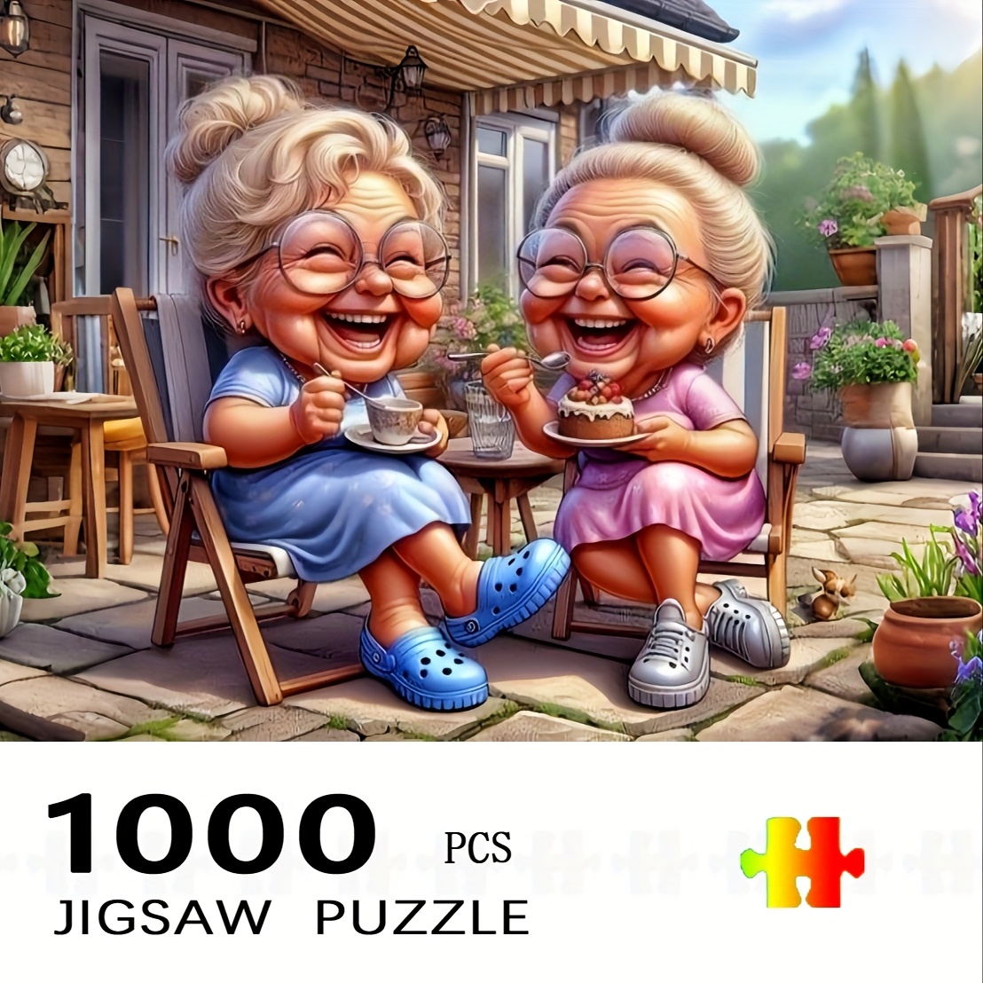 1000pcs Grandma'S Afternoon Te - Jigsaw Puzzle Adult 评论和价格