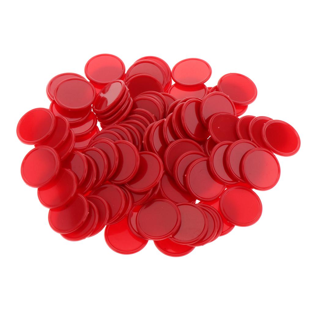 100Pcs Plastic Learning Counte - Game Token Counter 评论和价格