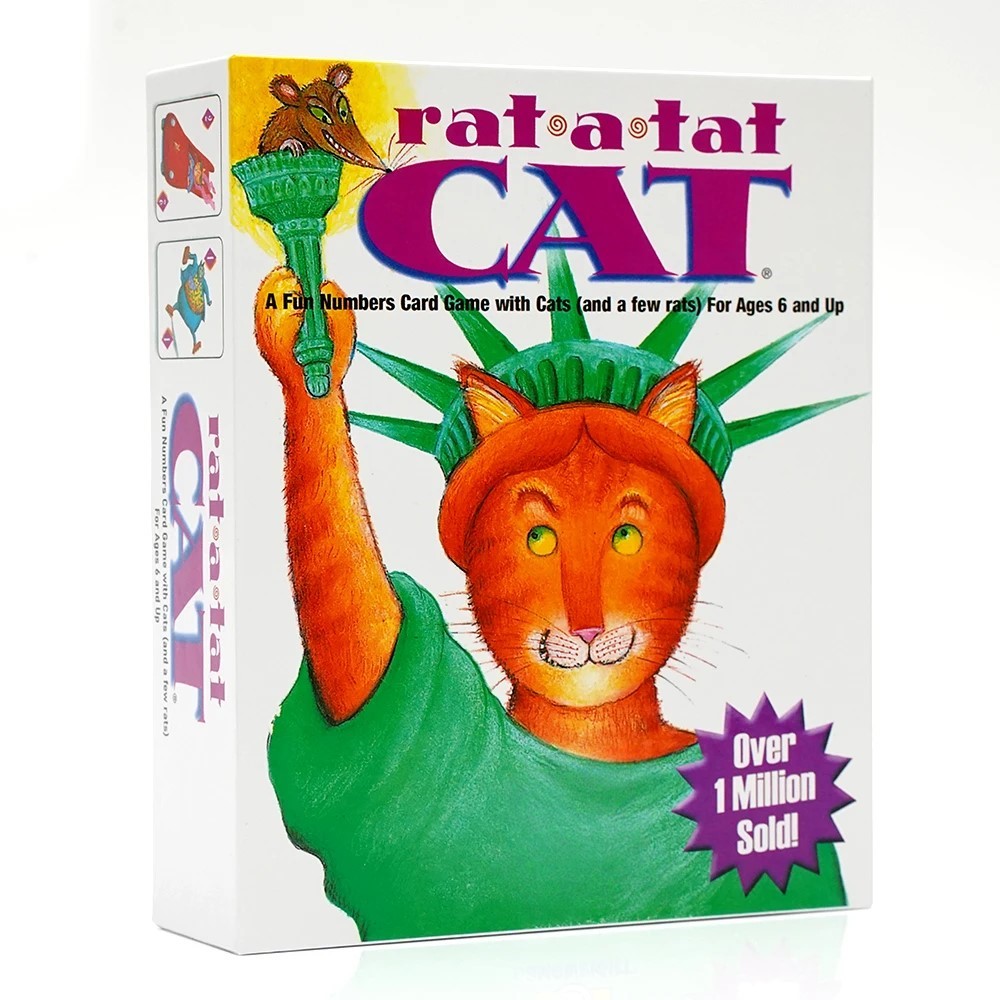 Rat A Tat Cat Fun Numbers Card - Board Game Night 评论和价格