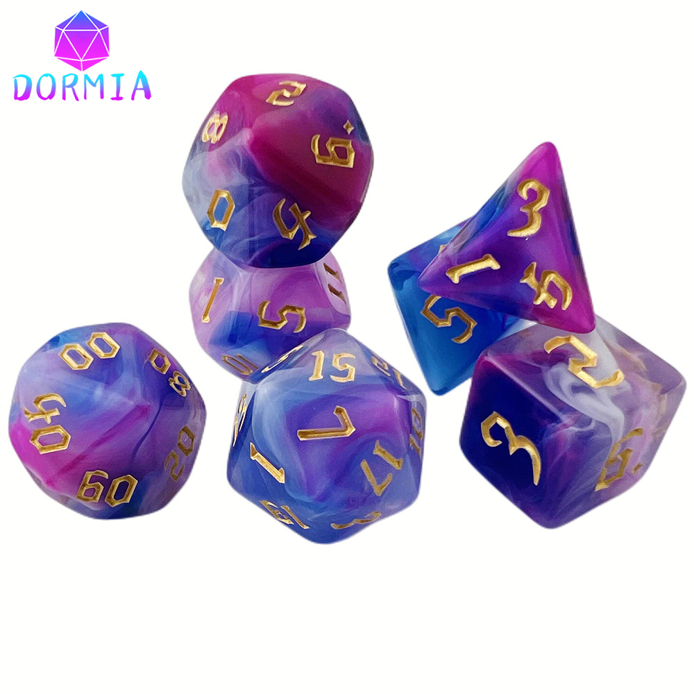 DND Cube Blending Colours Dice - Board Game Font 评论和价格