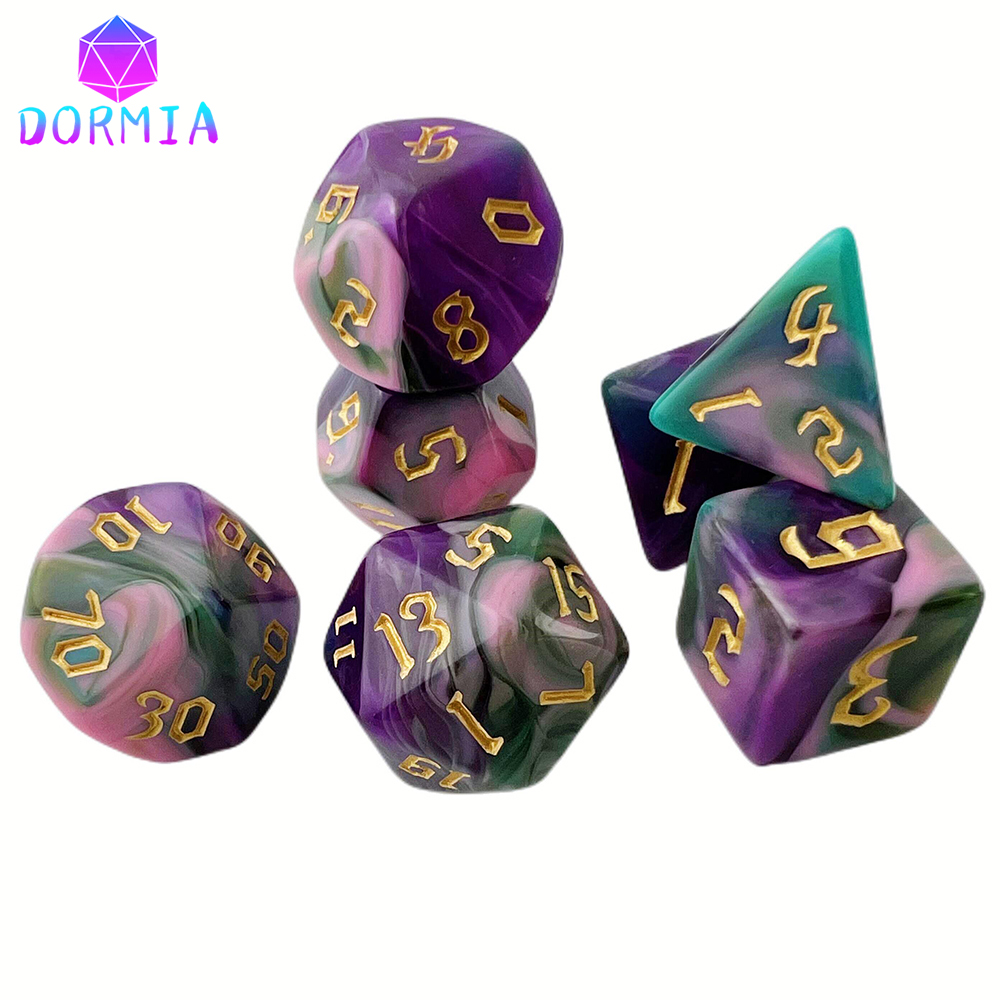 DND Cube Blending Colours Dice - Board Game Font 评论和价格
