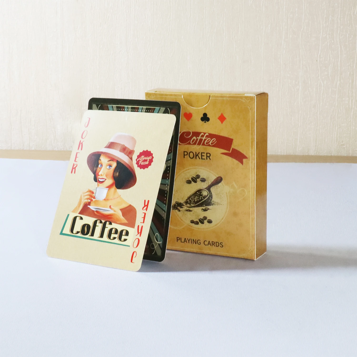 Coffee Paper Playing Cards Vin - Board Game Vintage 评论和价格
