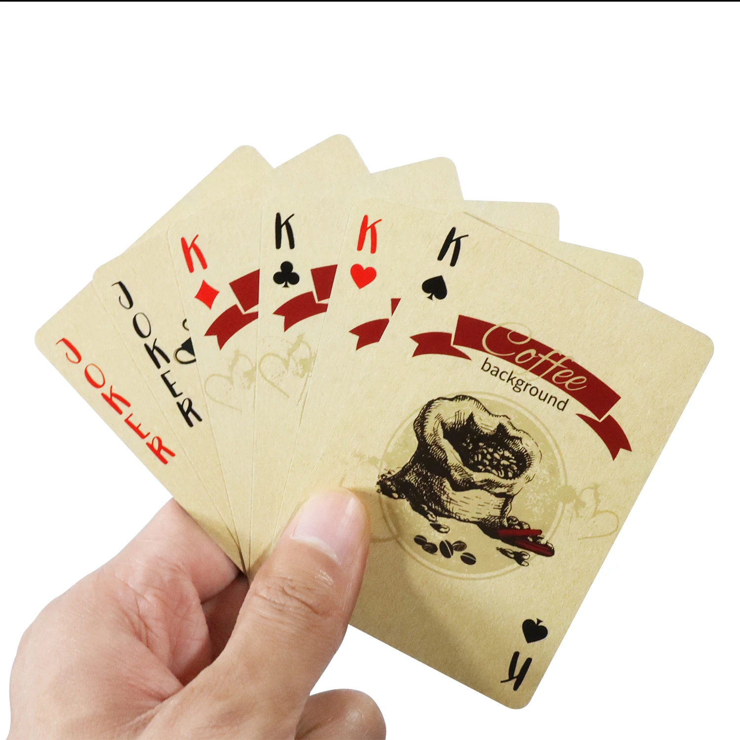 Coffee Paper Playing Cards Vin - Board Game Vintage 评论和价格