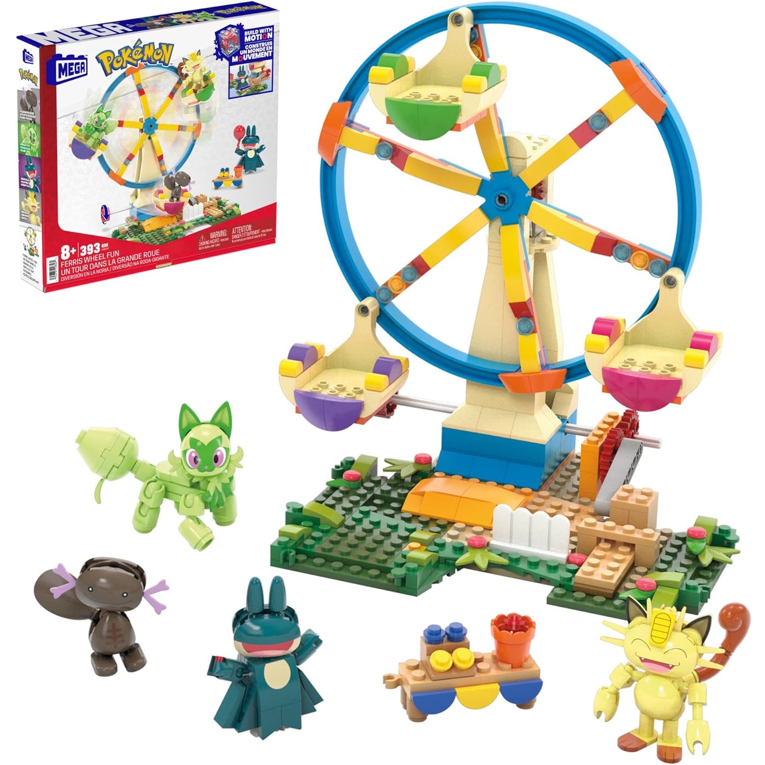 MEGA Pokémon Fun on the Ferris - Lego Set Technic 评论和价格