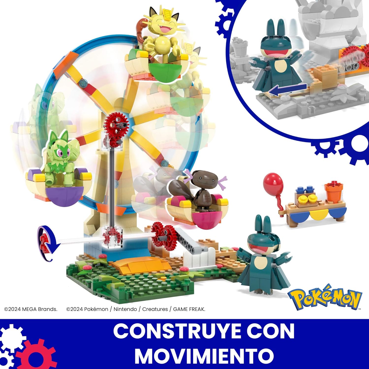 MEGA Pokémon Fun on the Ferris - Lego Set Technic 评论和价格