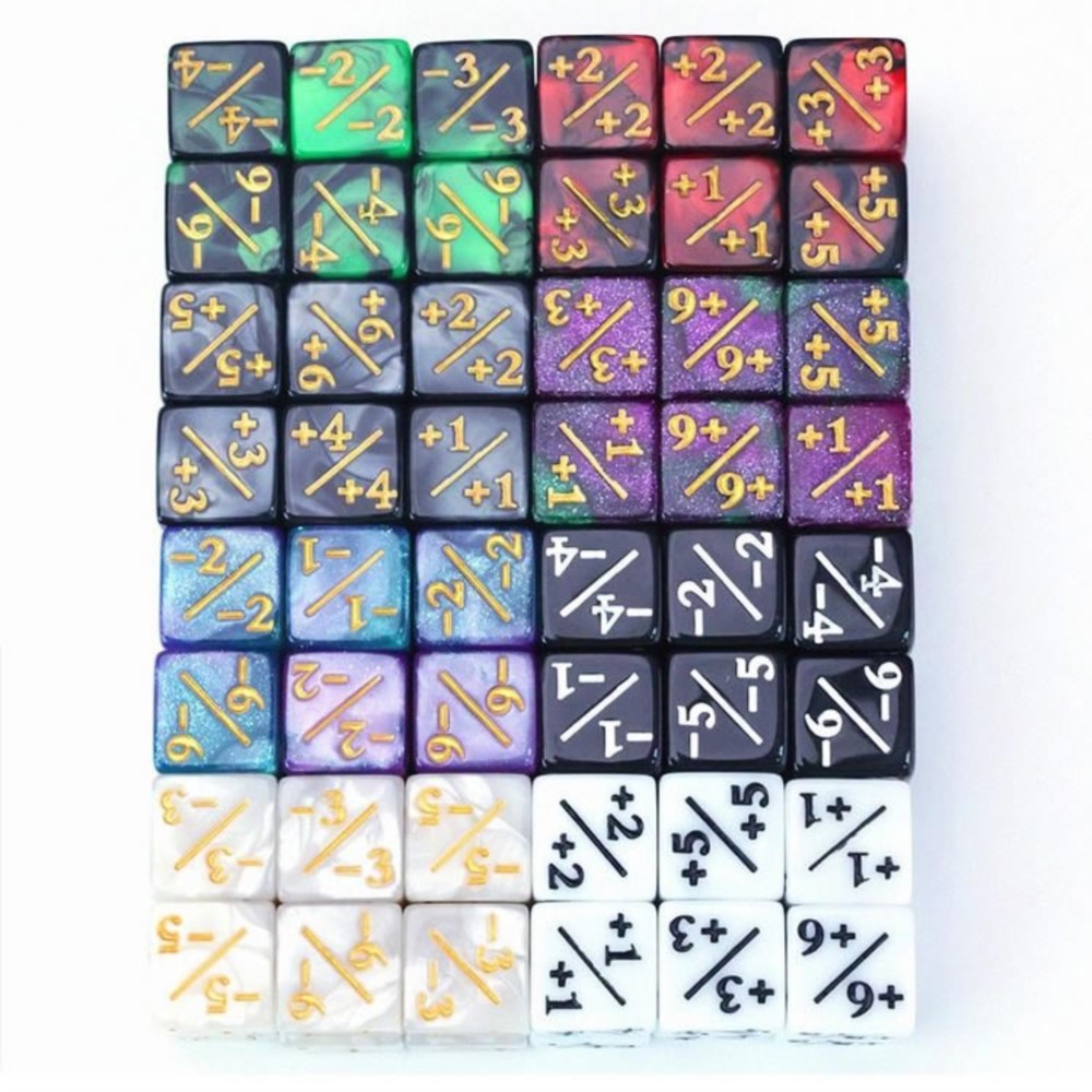 10PCS 16mm 6 Side Dice Counter - Game Token Counter 评论和价格