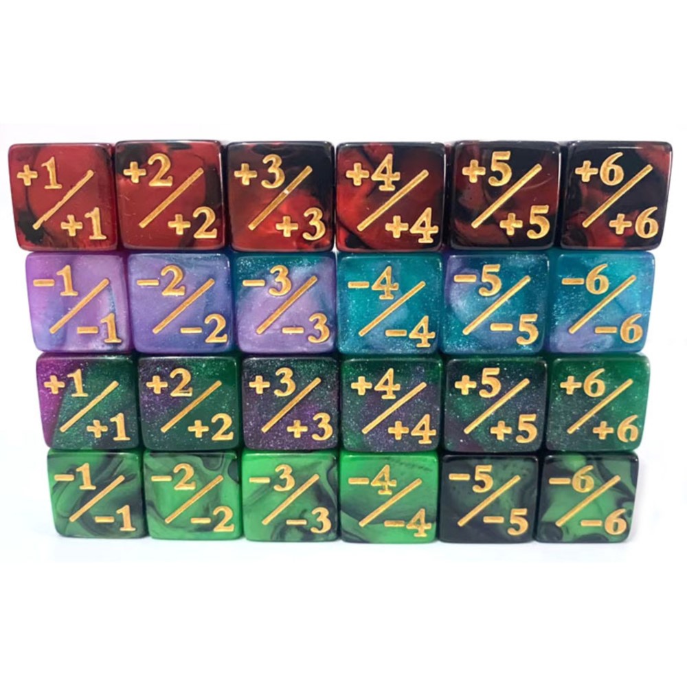 10PCS 16mm 6 Side Dice Counter - Game Token Counter 评论和价格