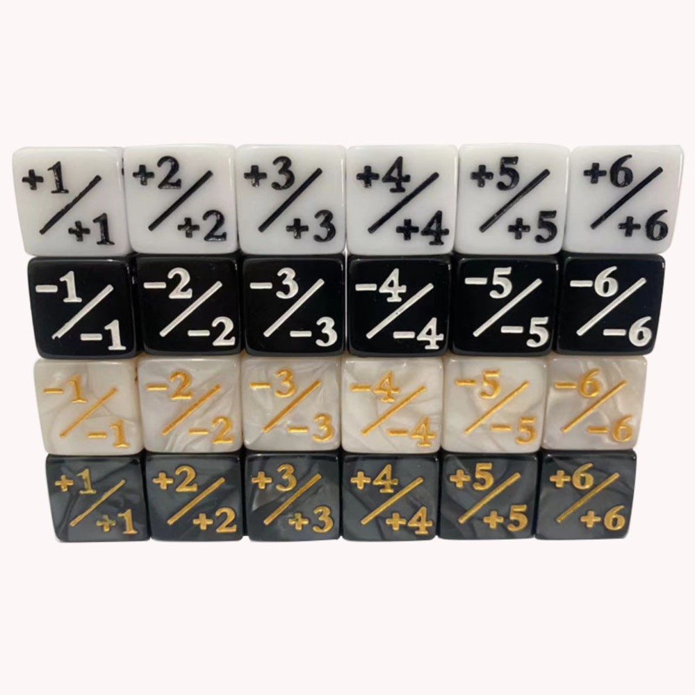 10PCS 16mm 6 Side Dice Counter - Game Token Counter 评论和价格